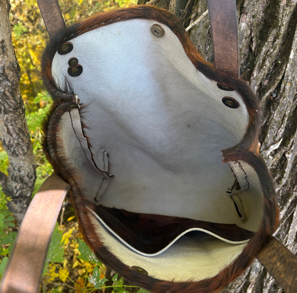 Handmade Hair on Hide Leather Boho & Western Tote Bag