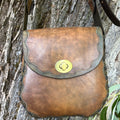 Handmade "Leah" Leather Crossbody Bag