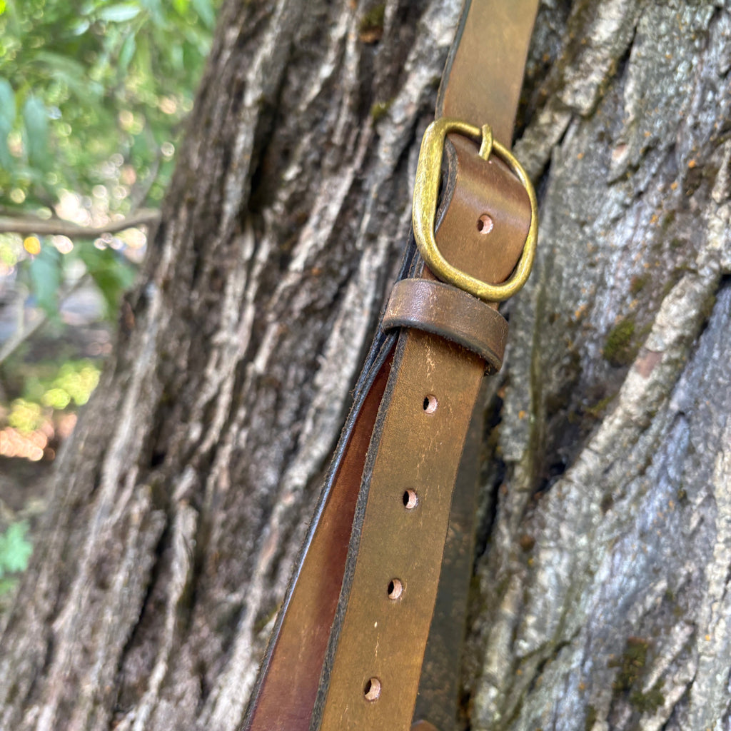 Handmade "Leah" Leather Crossbody Bag