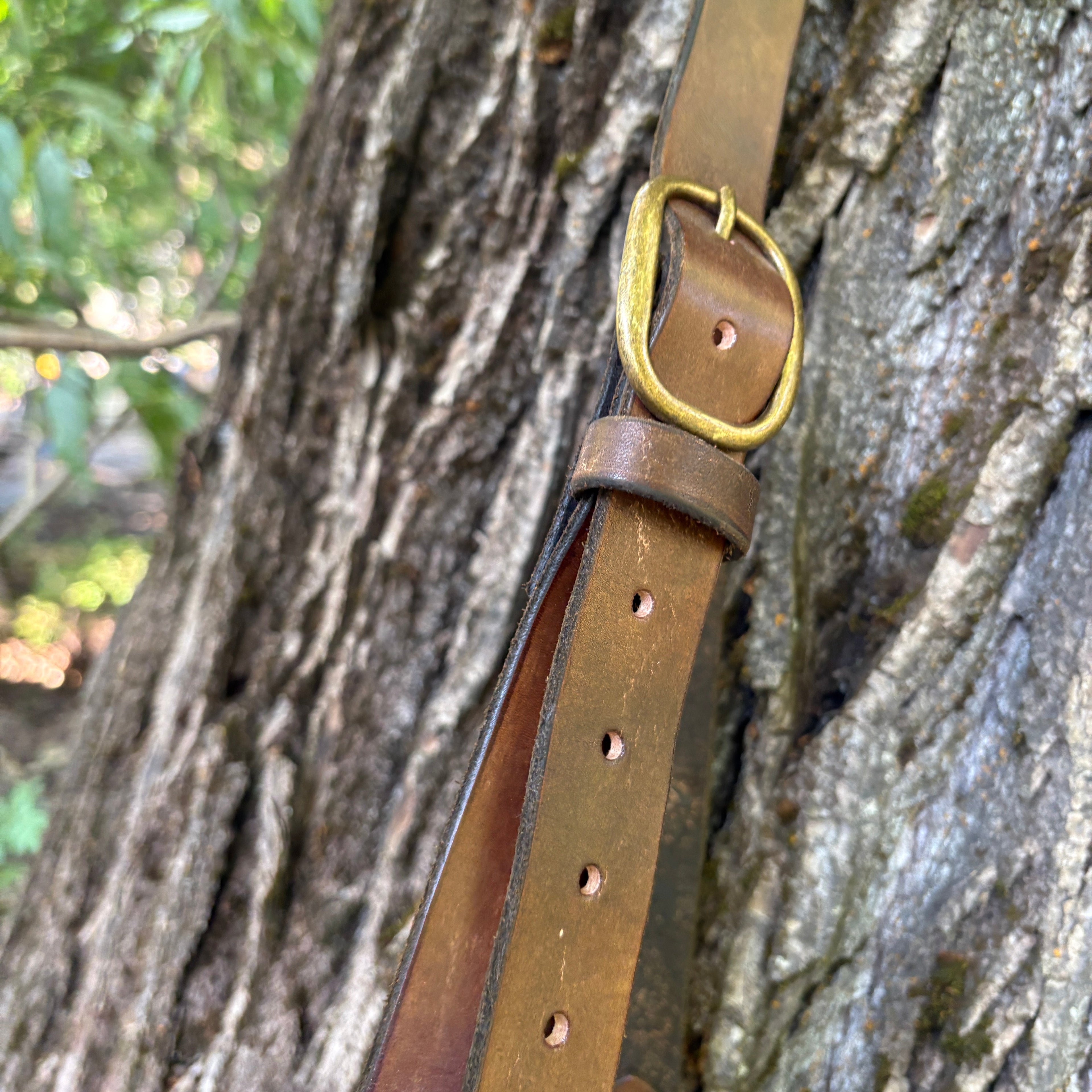 Handmade "Leah" Leather Crossbody Bag