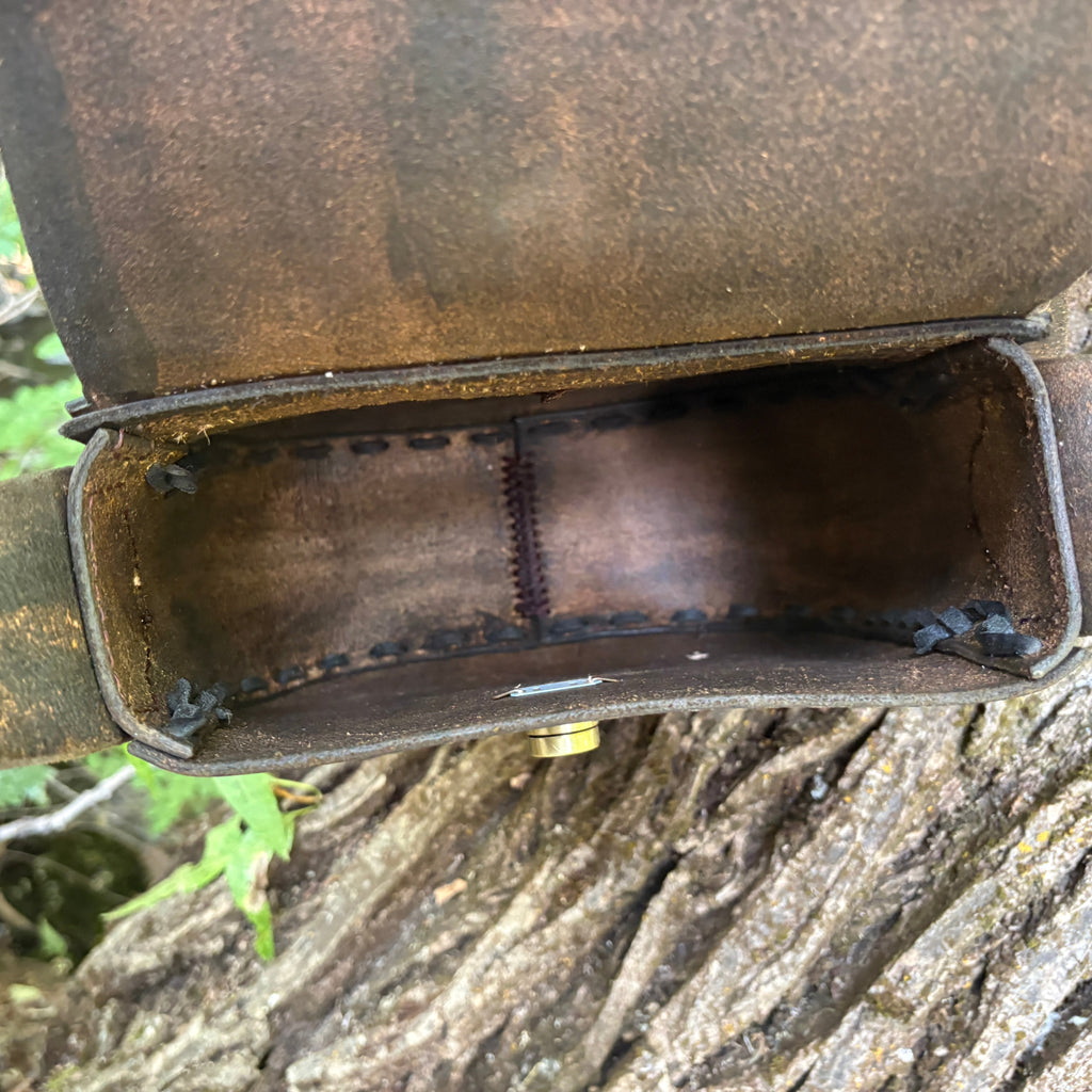 Handmade "Leah" Leather Crossbody Bag