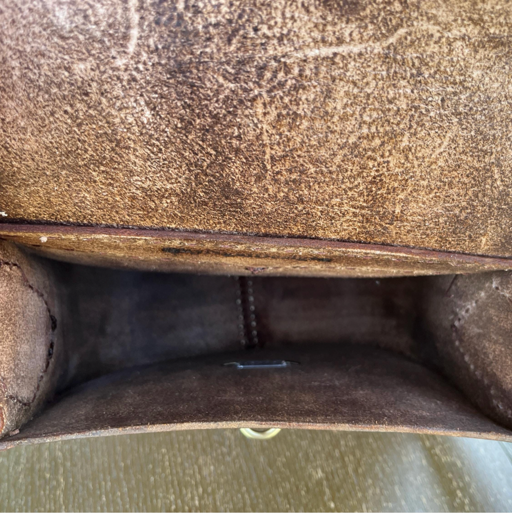 Handmade "Leah" Leather Crossbody Bag